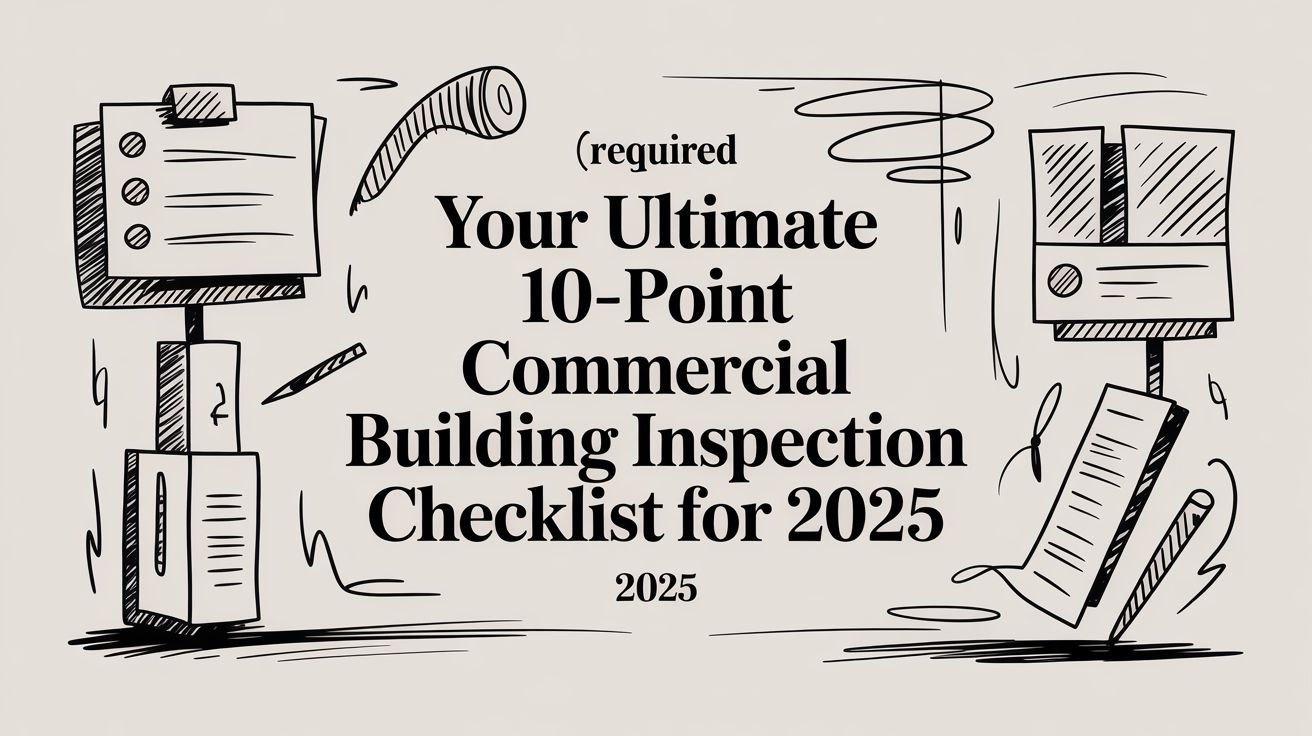 Your Ultimate 10-Point Commercial Building Inspection Checklist for 2025