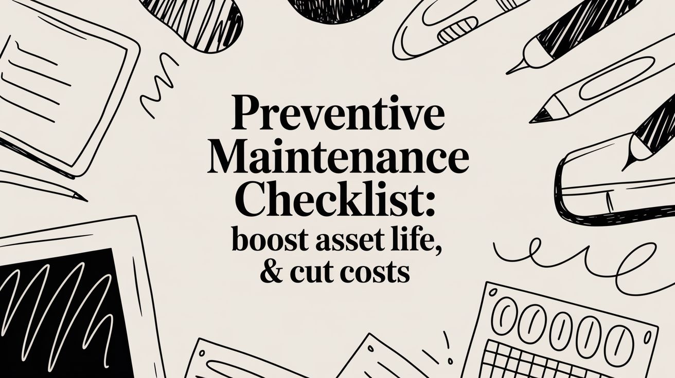 Preventive Maintenance Checklist: Boost Asset Life & Cut Costs
