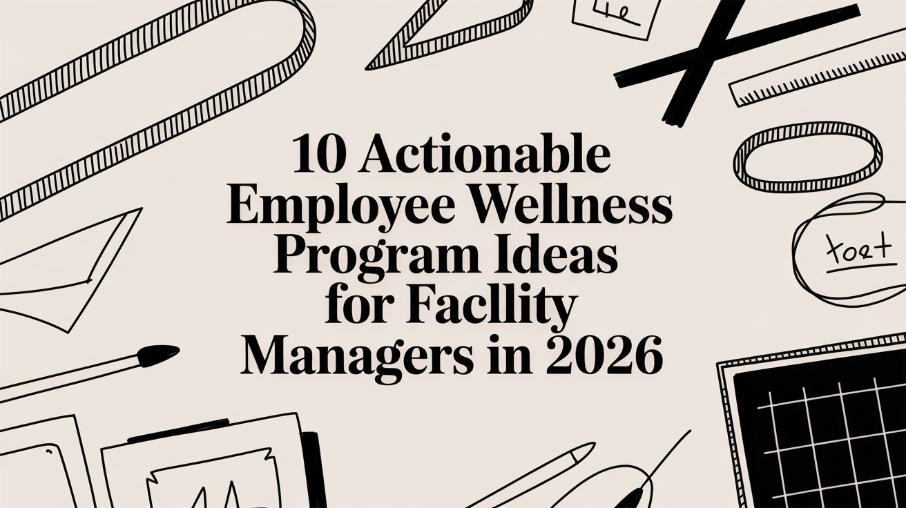 10 Actionable Employee Wellness Program Ideas for Facility Managers in 2026