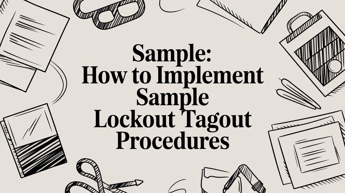 Sample Lockout Tagout Procedures: A Step-by-Step Guide for Facility ...