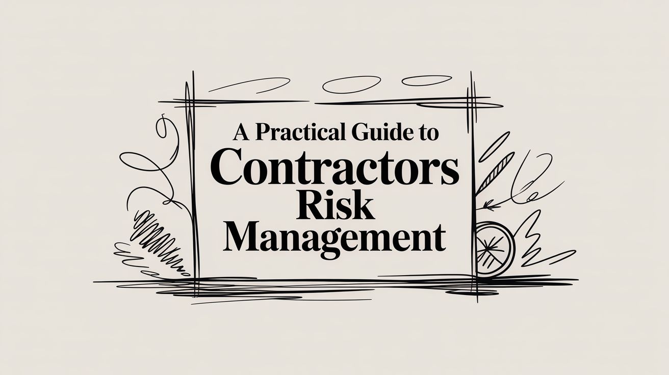 A Practical Guide to Contractors Risk Management
