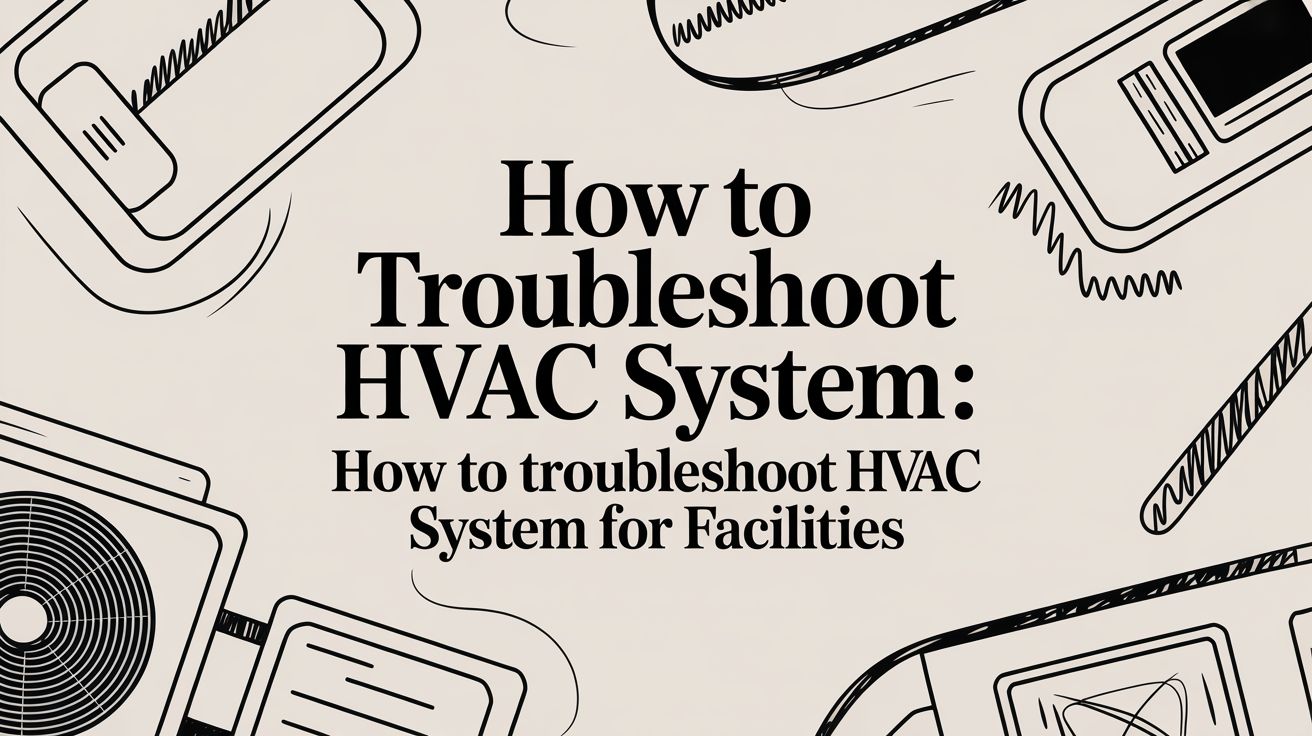 A Facility Manager’s Guide to HVAC Troubleshooting