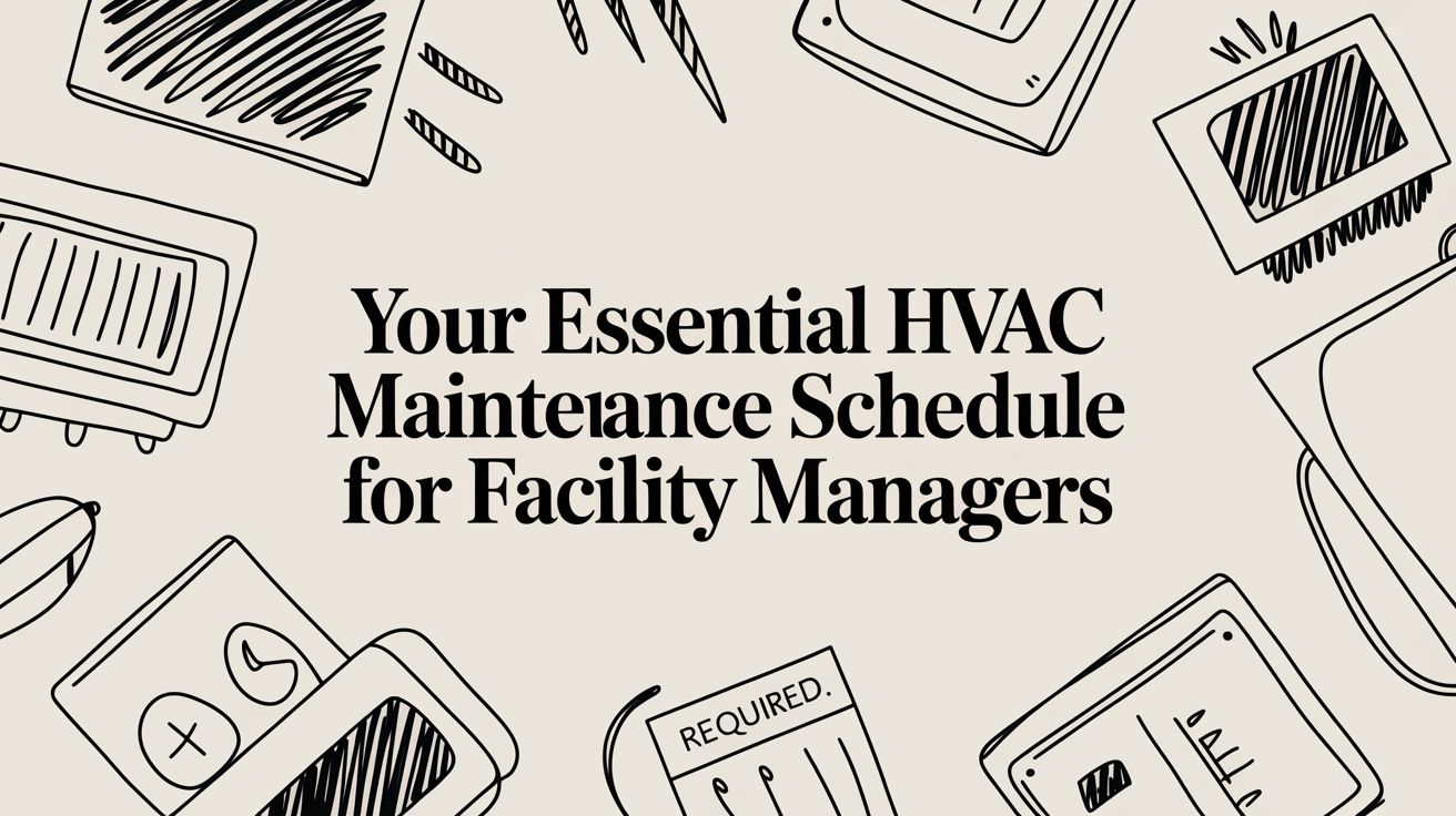 Your Essential HVAC Maintenance Schedule for Facility Managers