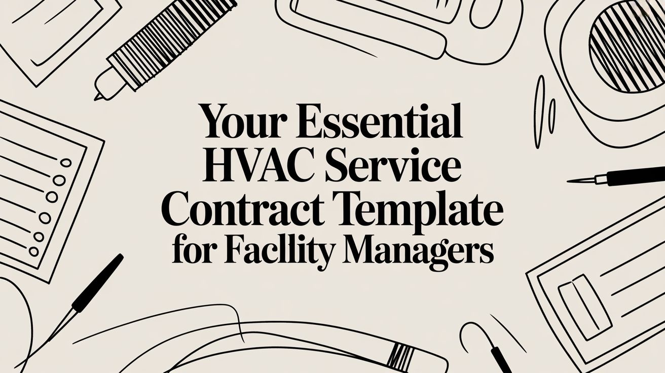 Your Essential HVAC Service Contract Template for Facility Managers