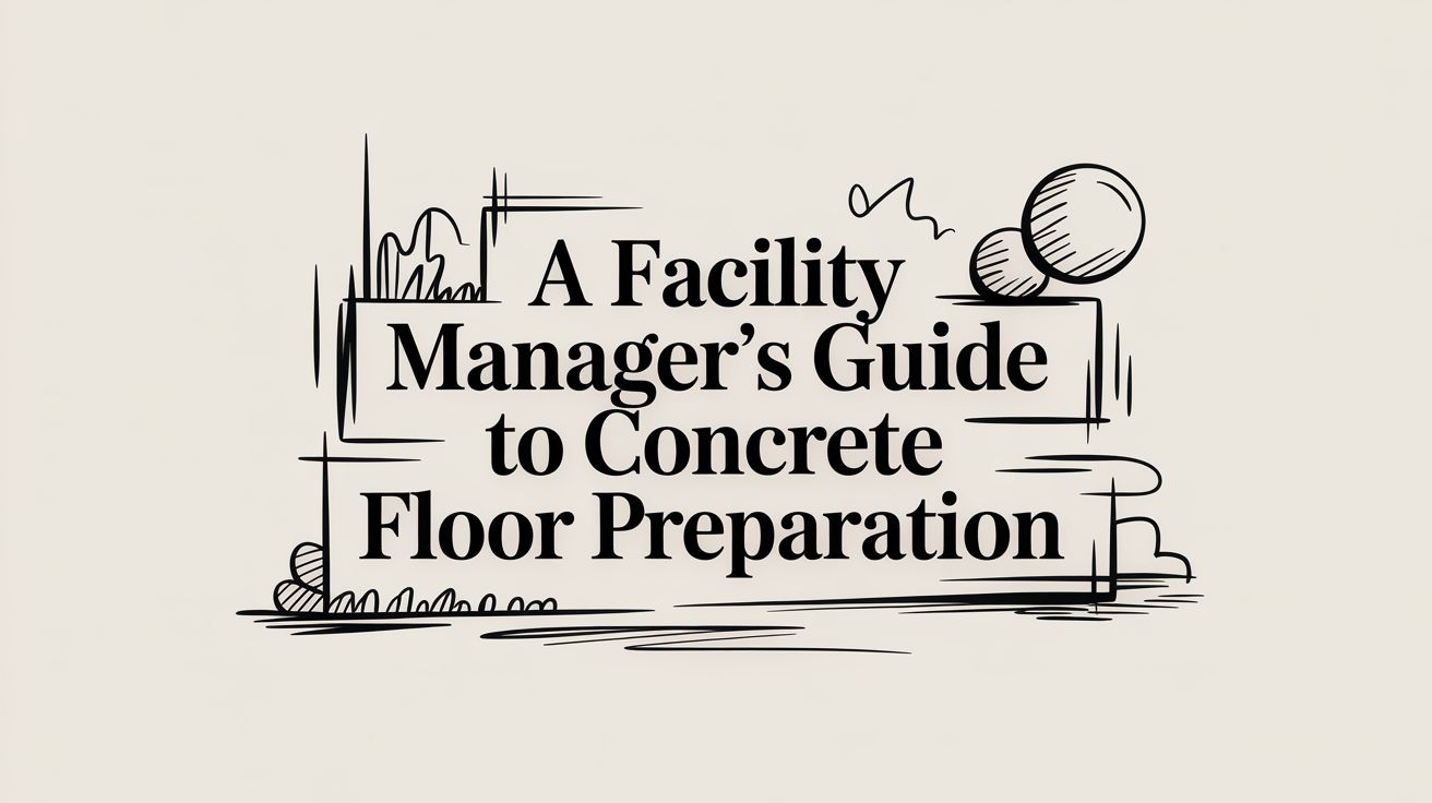 A Facility Manager’s Guide to Concrete Floor Preparation