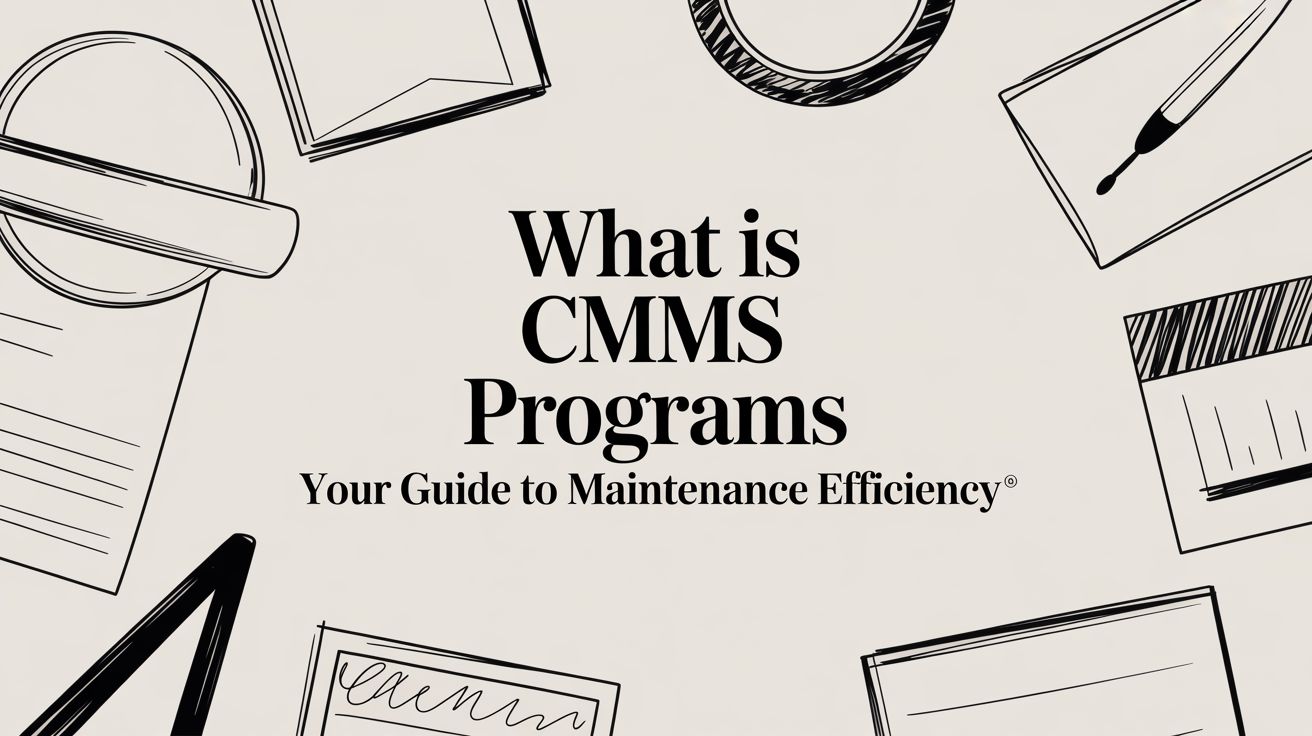What Is CMMS Programs Your Guide to Maintenance Efficiency