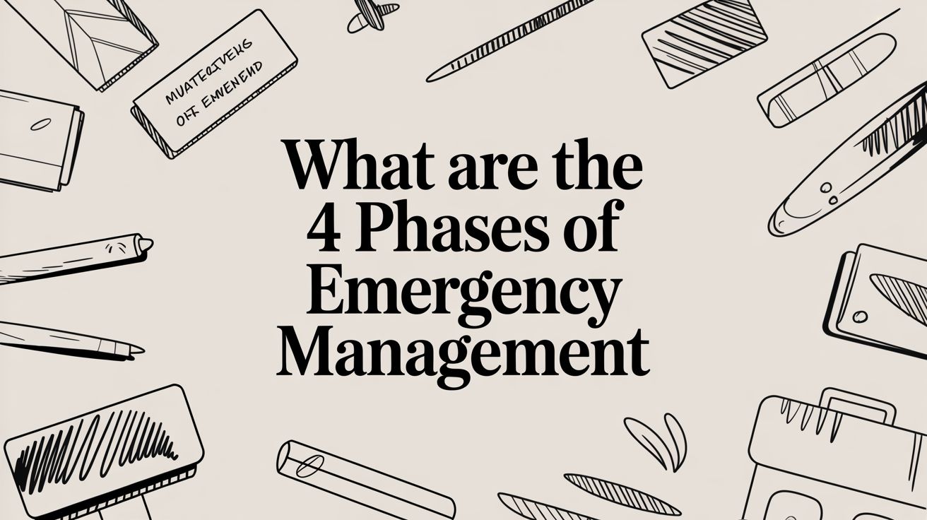 What Are the 4 Phases of Emergency Management
