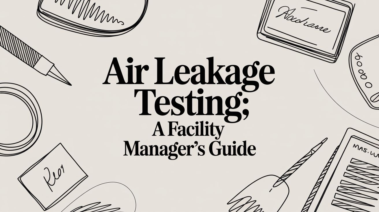 Air Leakage Testing: A Facility Manager’s Guide
