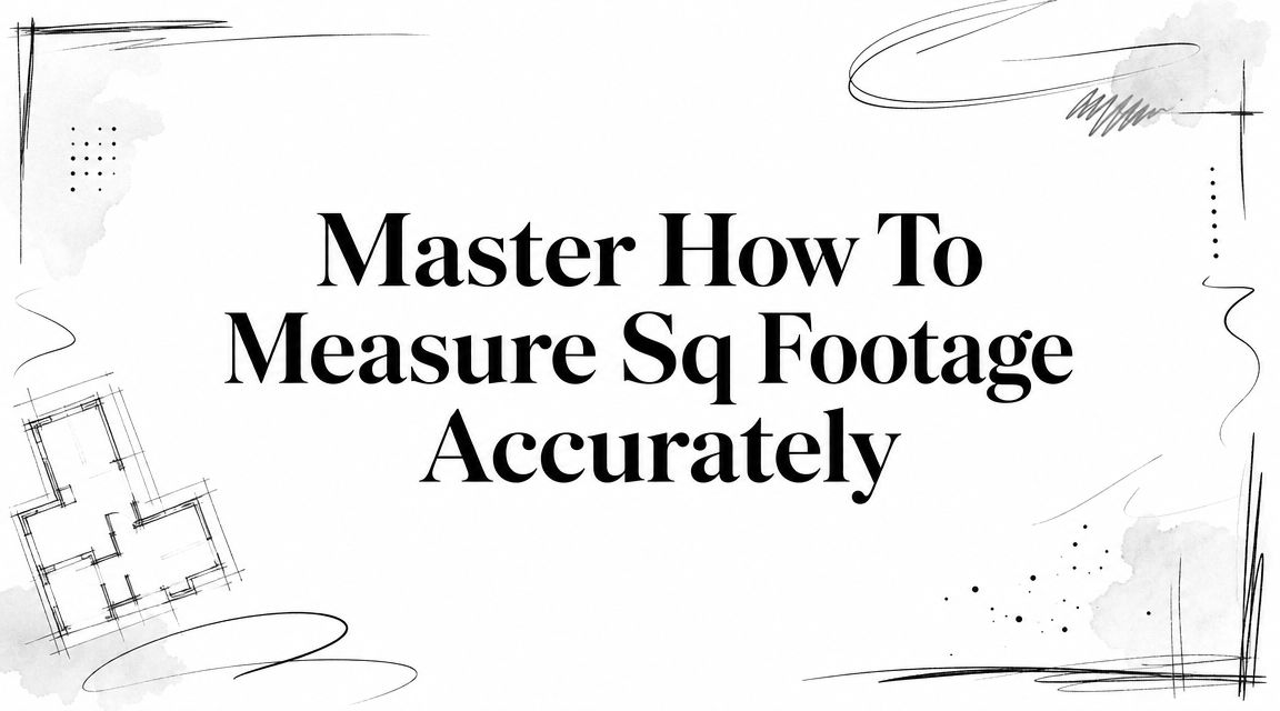 Master How To Measure Sq Footage Accurately