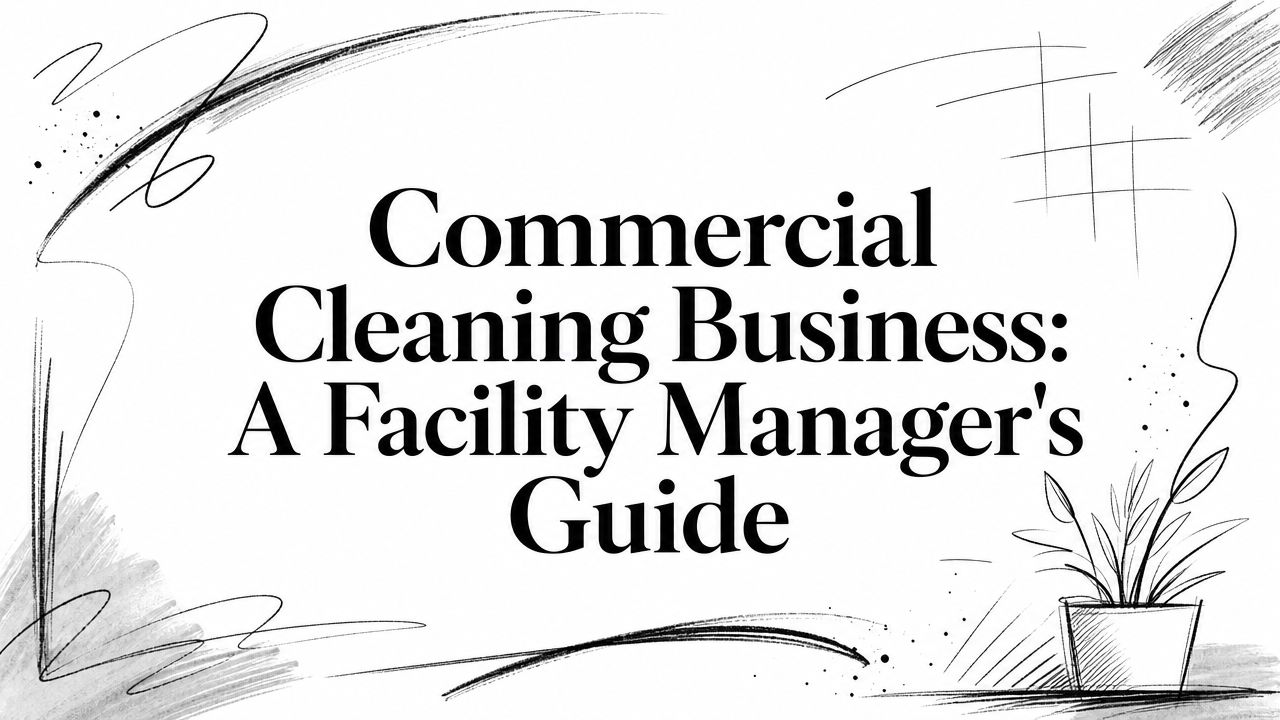 Commercial Cleaning Business: A Facility Manager’s Guide